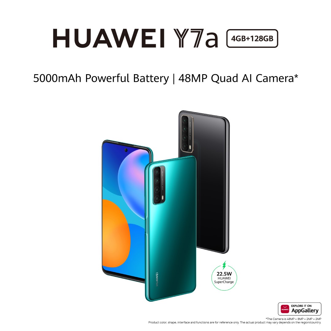 "HUAWEI Y7a" الجديد.. 5 أسباب تجعلنا نعتقد أنه الهاتف الذي يجب الحصول عليه